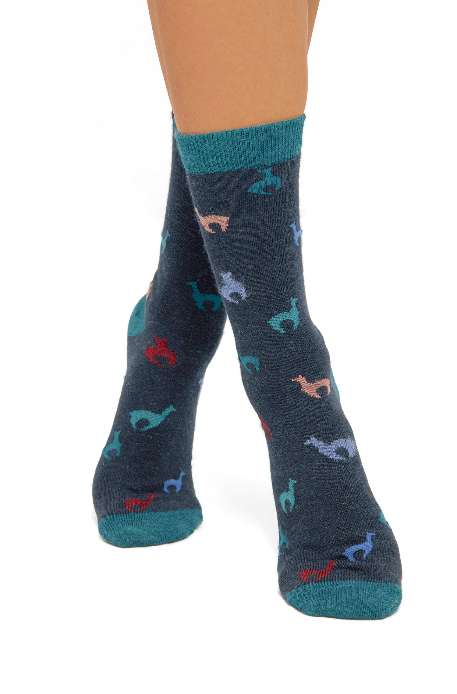 Alpaka Socken ALPAQUITAS-navy
