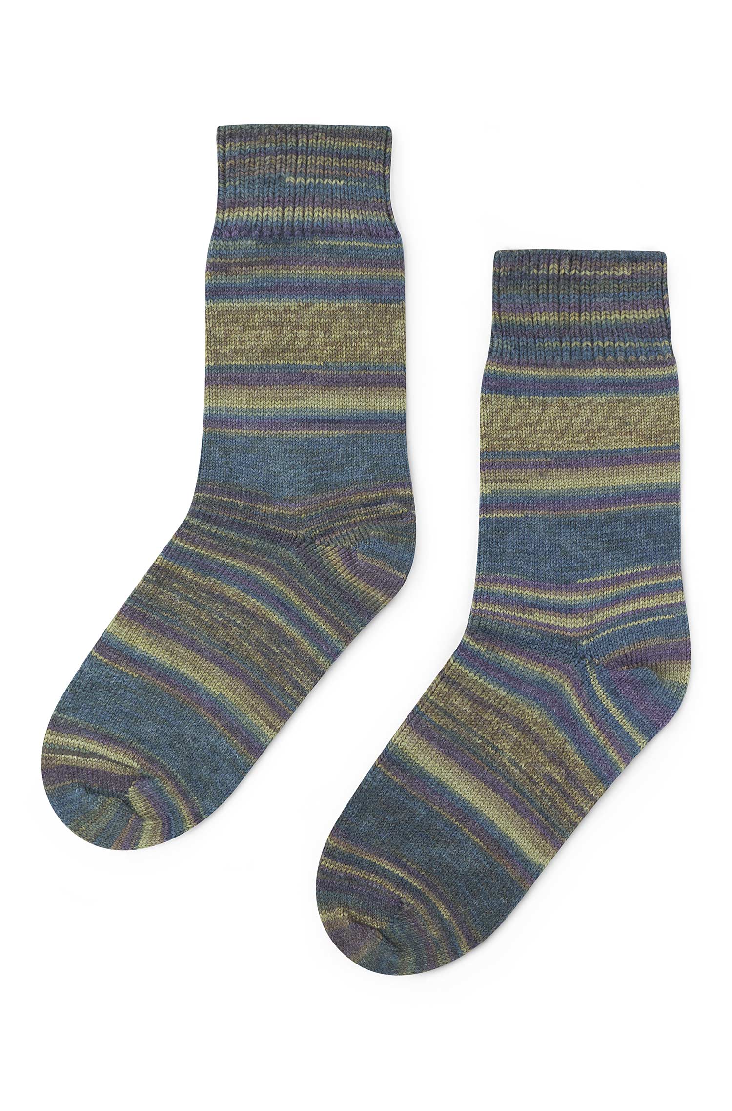 Alpaka Socken HARMONY | 6er-Pack-lavendel