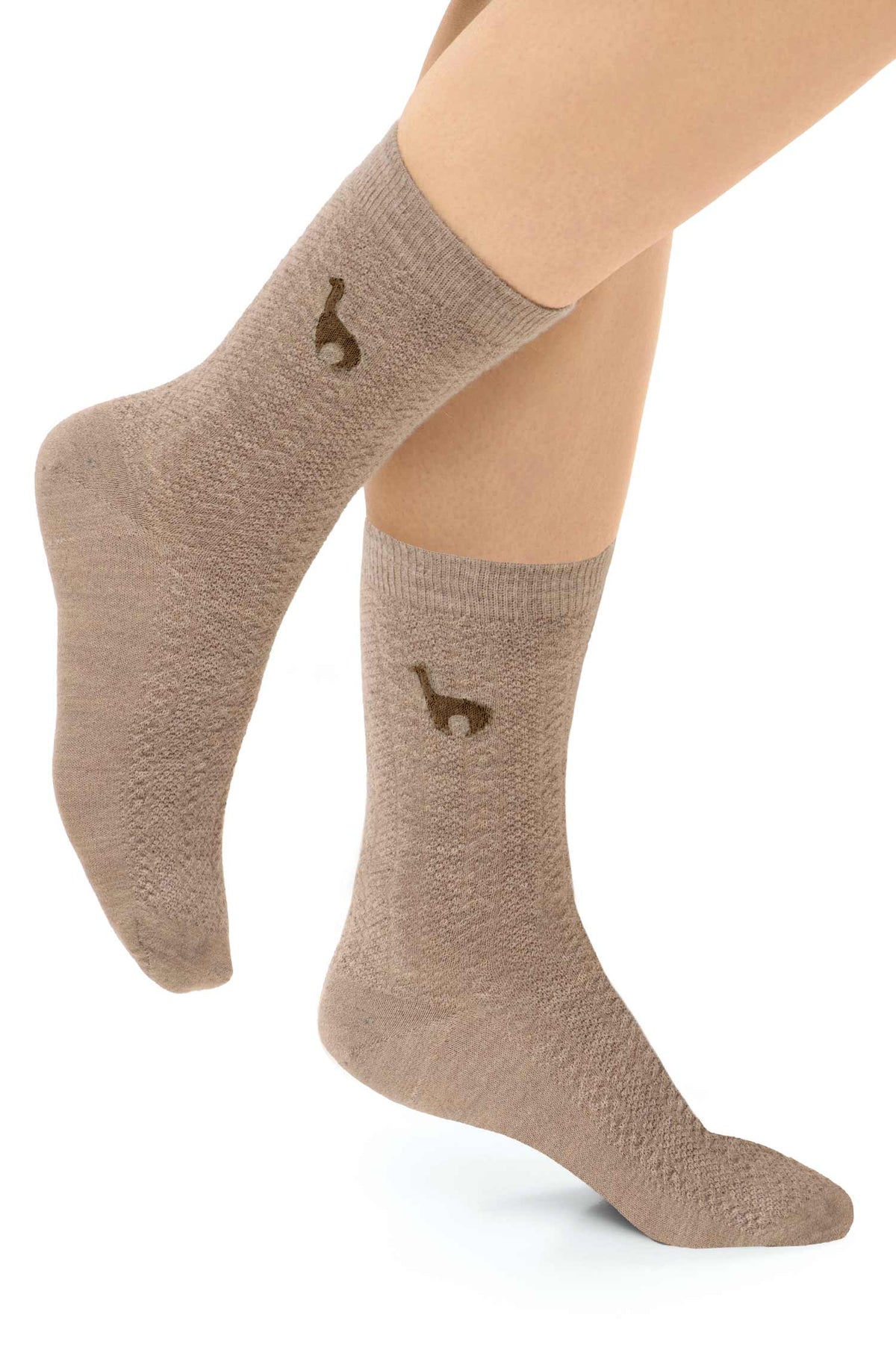 Alpaka Socken SIERRA-kakao