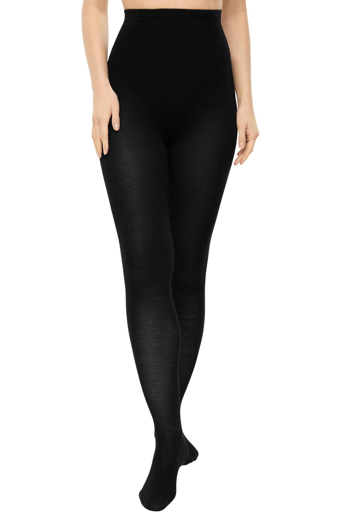Alpaka Strumpfhose ROYAL ALPACA-schwarz