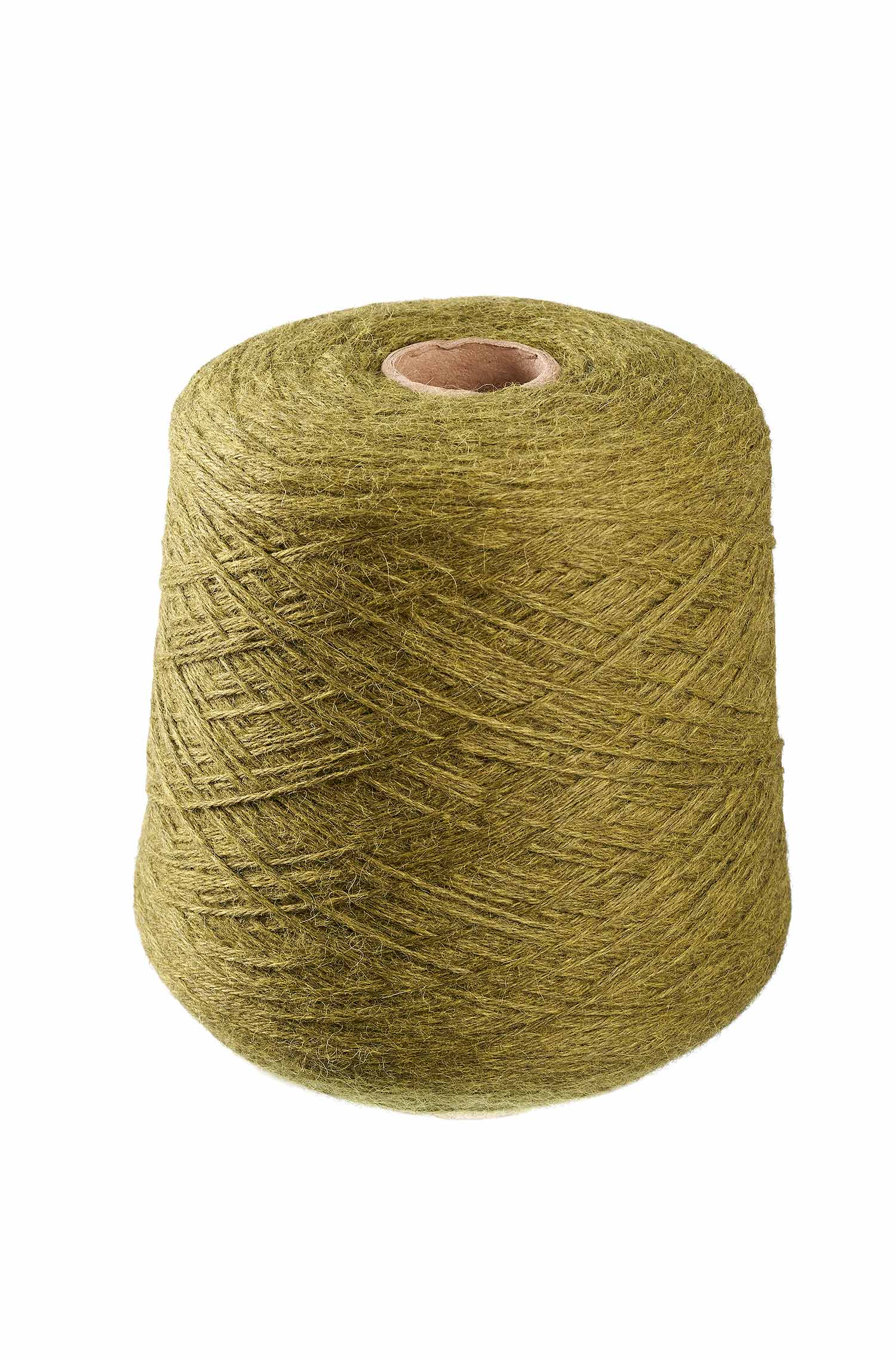 Alpaka Strickgarn BABY ALPACA | 1kg Kone-avocado melange