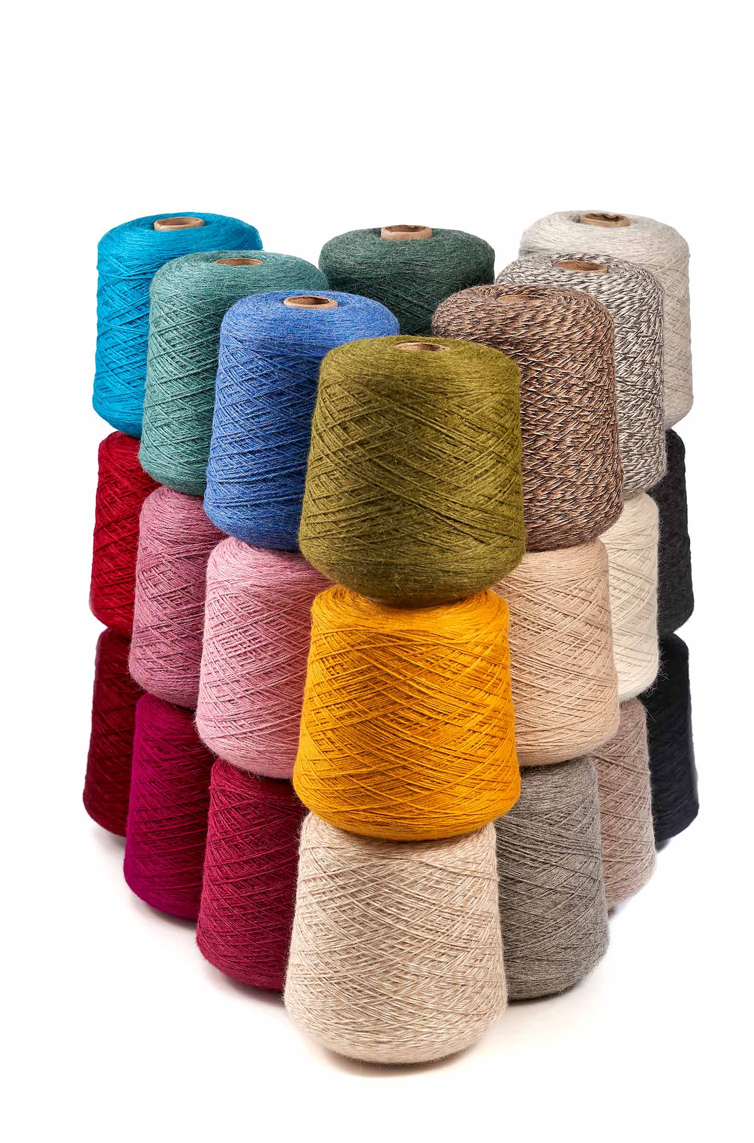 Baby Alpaka Wolle PURE | 1kg Kone-eisblau