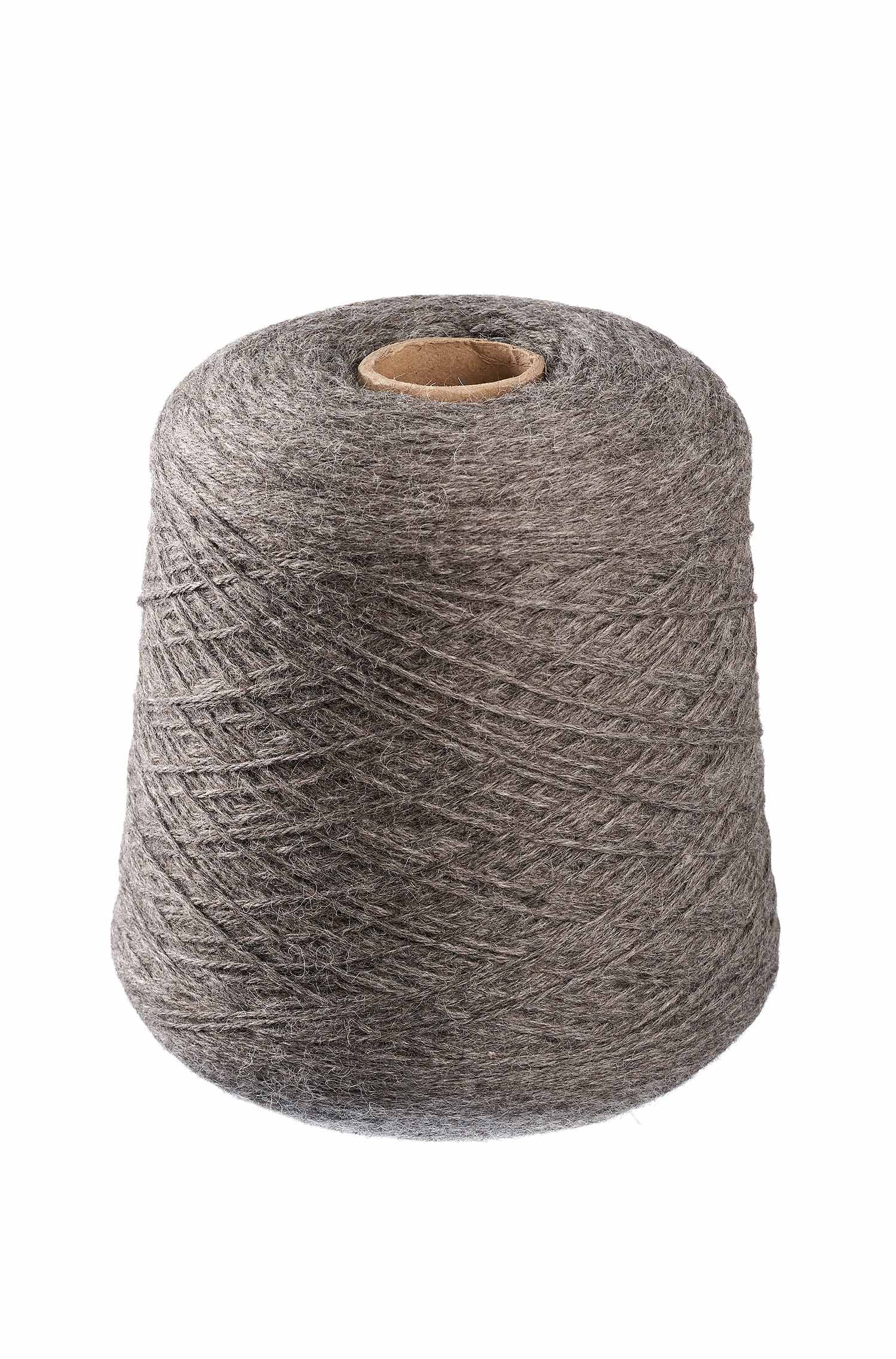 Baby Alpaka Wolle PURE | 1kg Kone-dunkelgrau