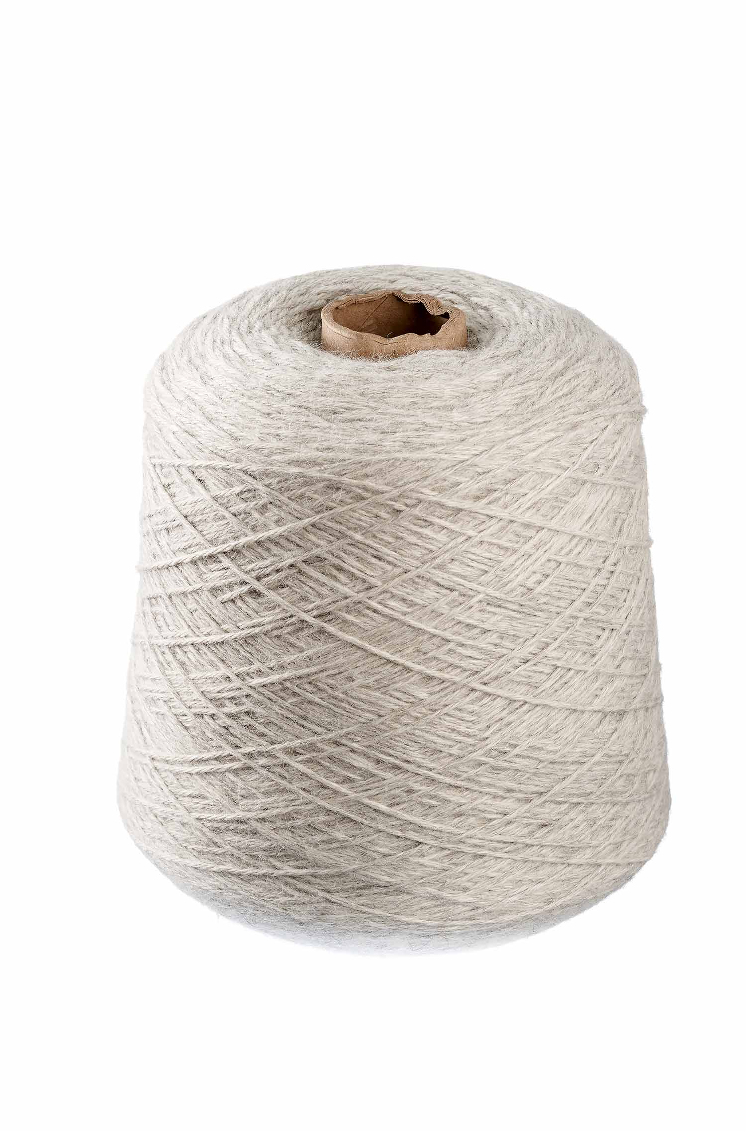 Baby Alpaka Wolle PURE | 1kg Kone-hellgrau