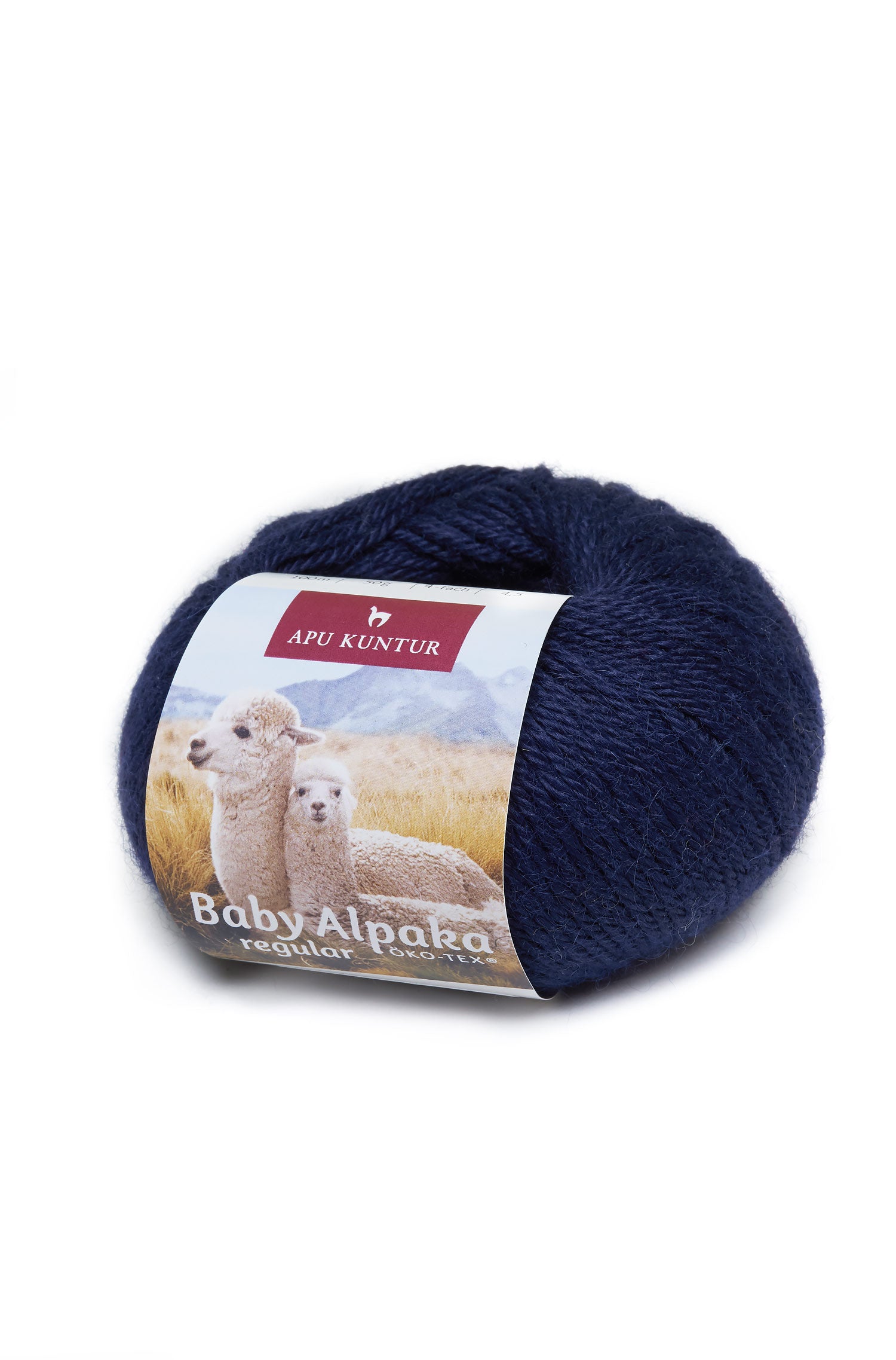 Baby Alpaka Wolle PURE | 50g-dunkelblau