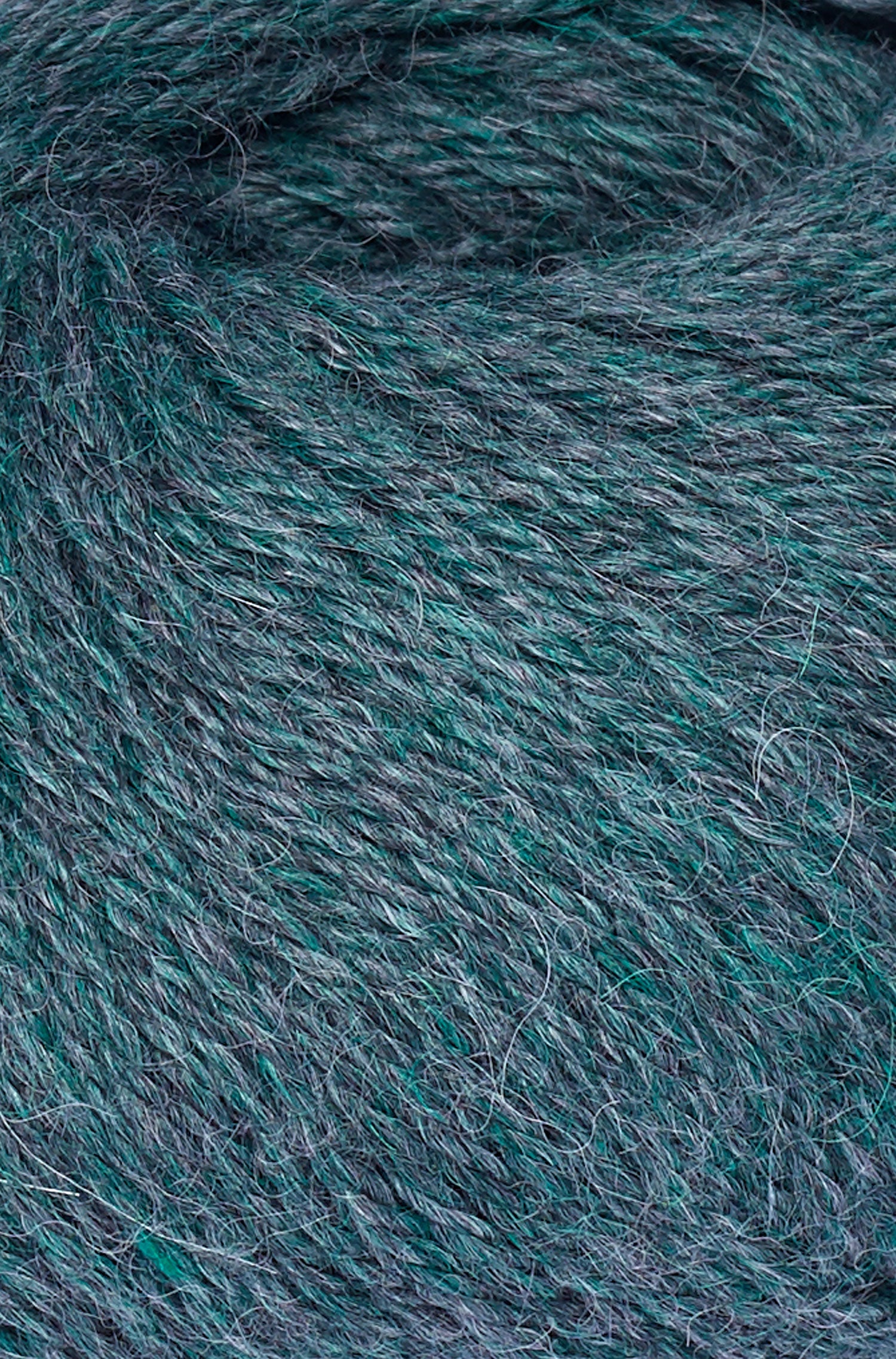 Baby Alpaka Wolle PURE | 50g-grüngrau melange