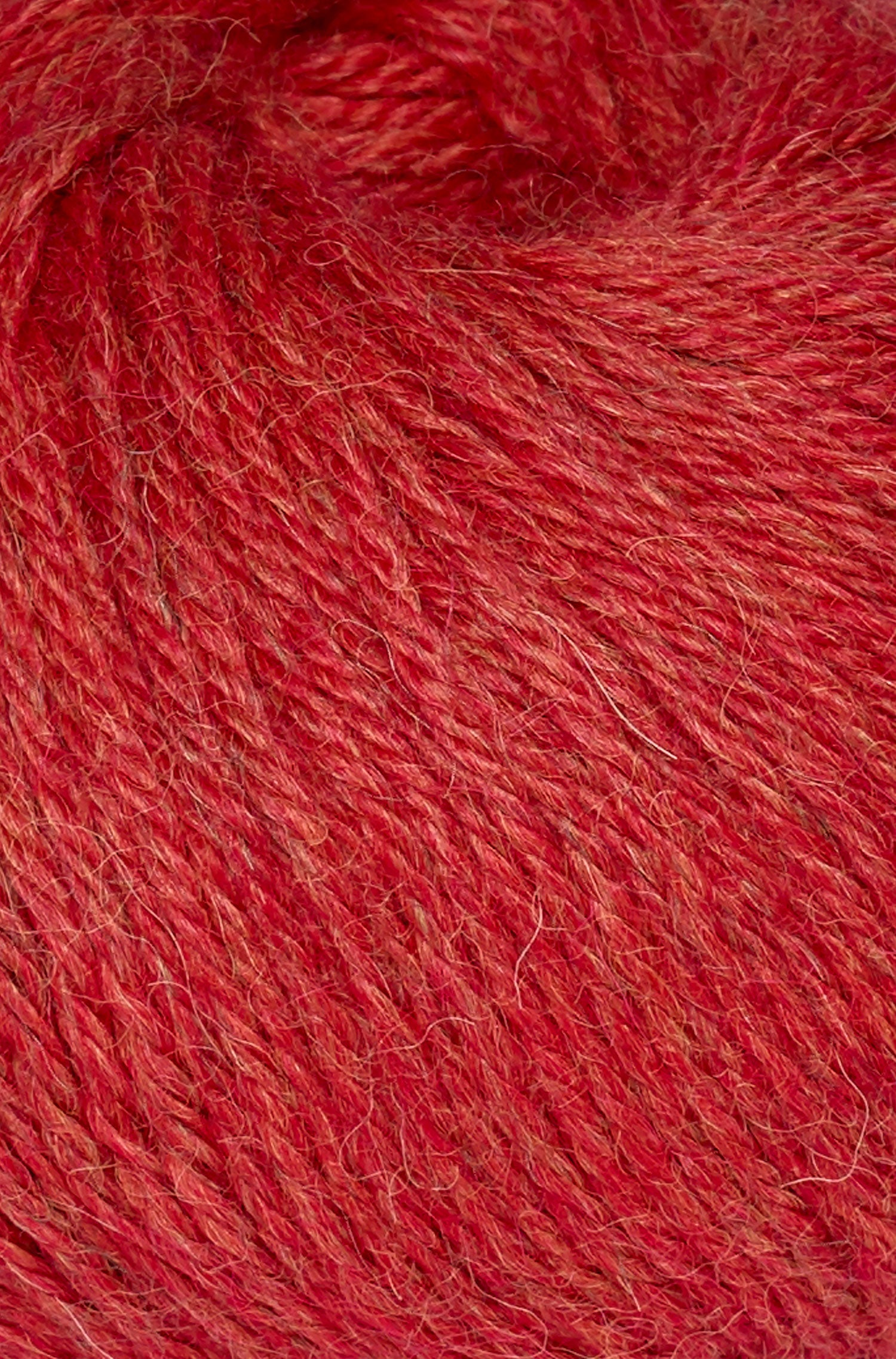 Baby Alpaka Wolle PURE | 50g-orangerot melange