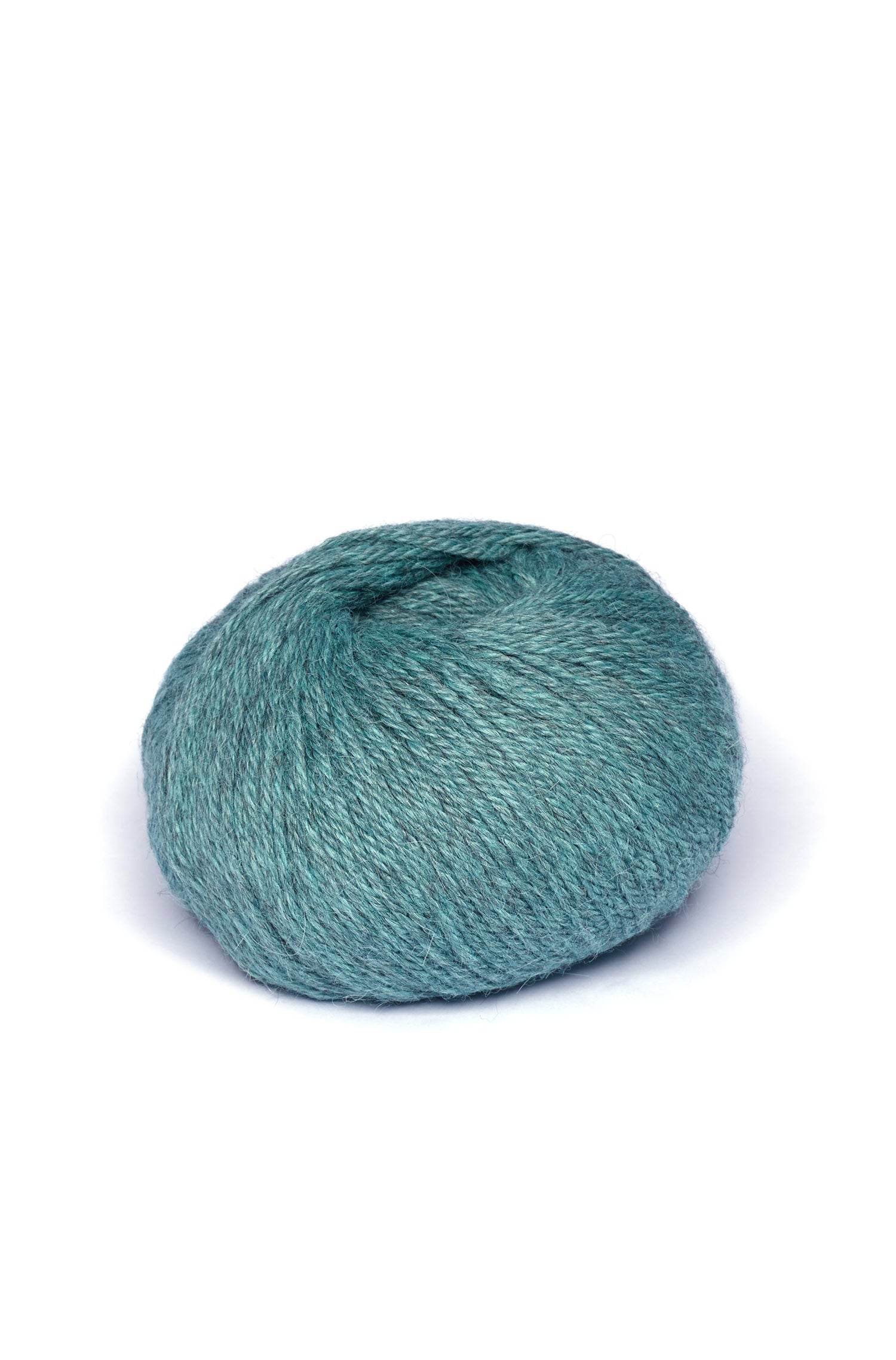 Baby Alpaka Wolle PURE | 50g-seegrün melange