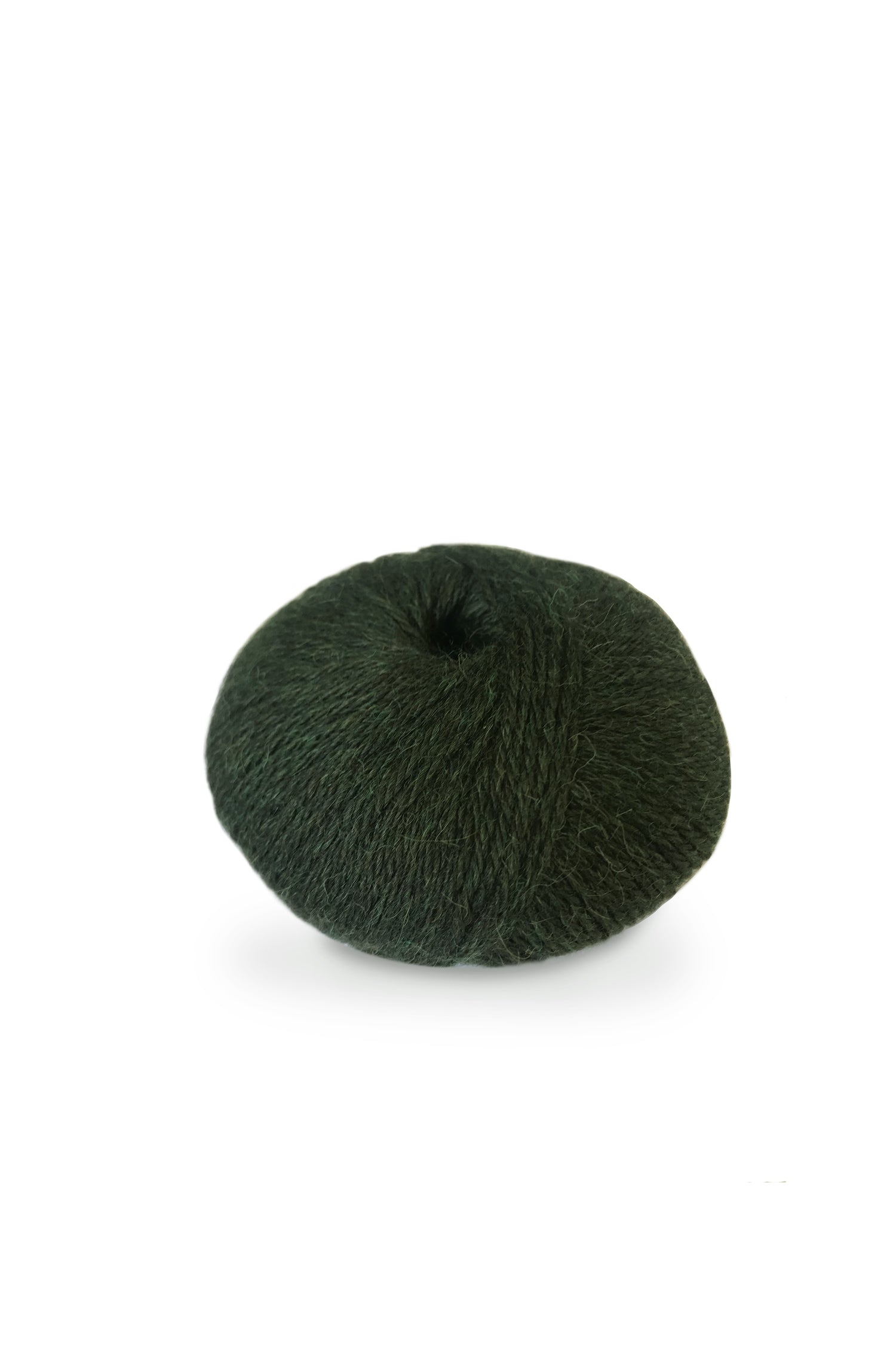 Baby Alpaka Wolle PURE | 50g-tannengrün melange