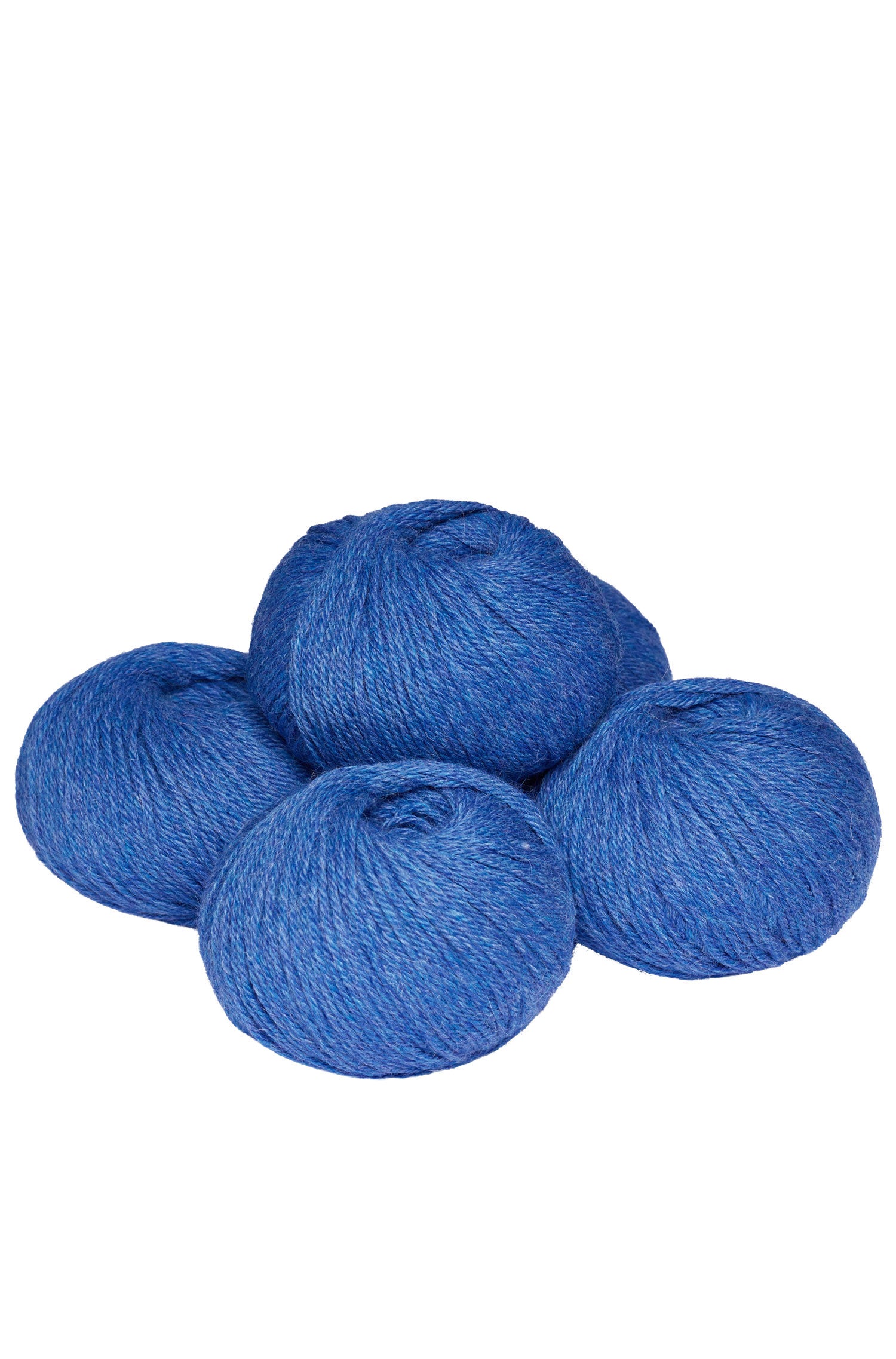 Alpaka Wolle BABY ALPACA | 5×50g-blau melange