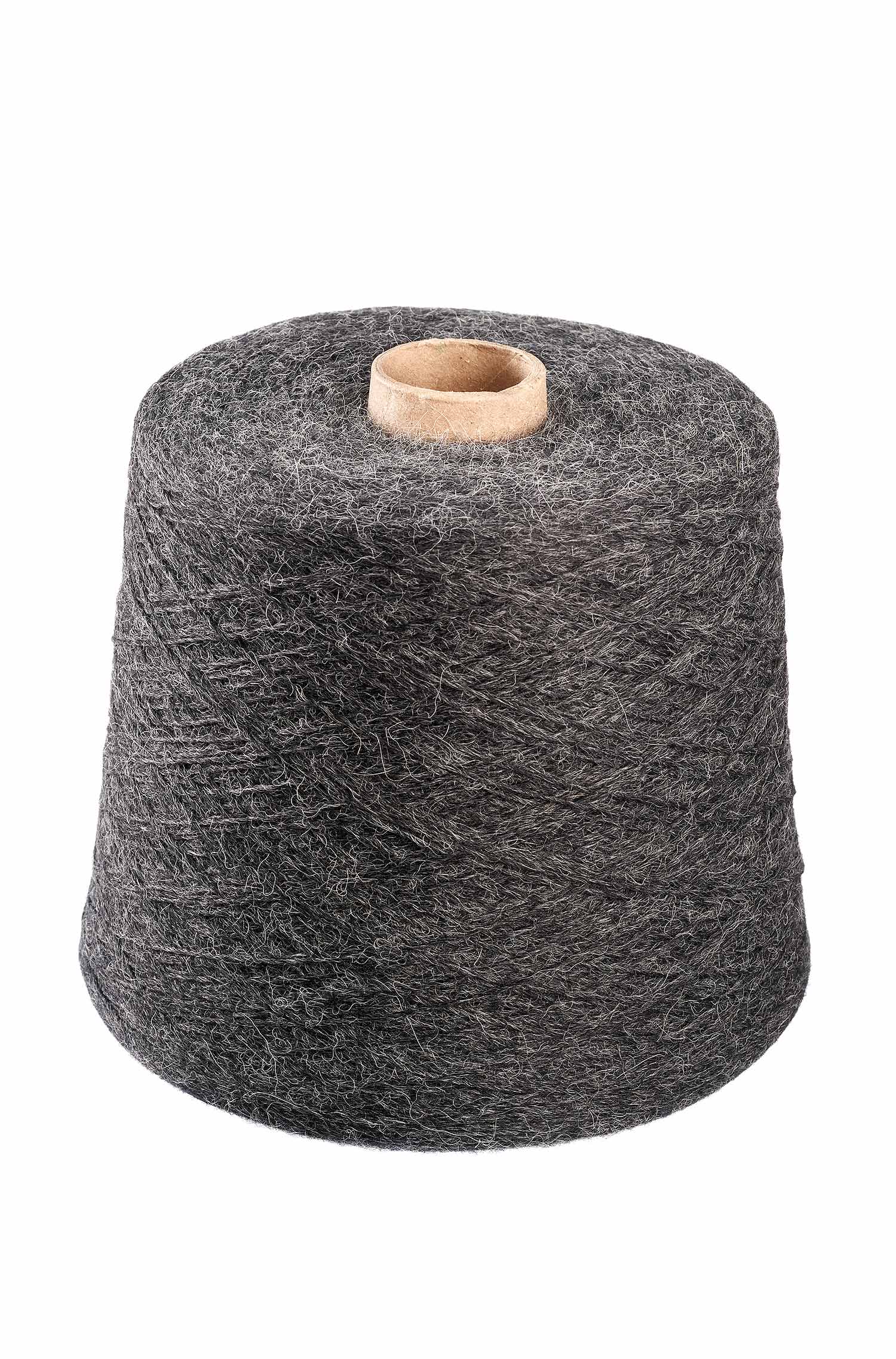 Alpaka Sockengarn MULTICOLOR | 1kg Kone-anthrazit