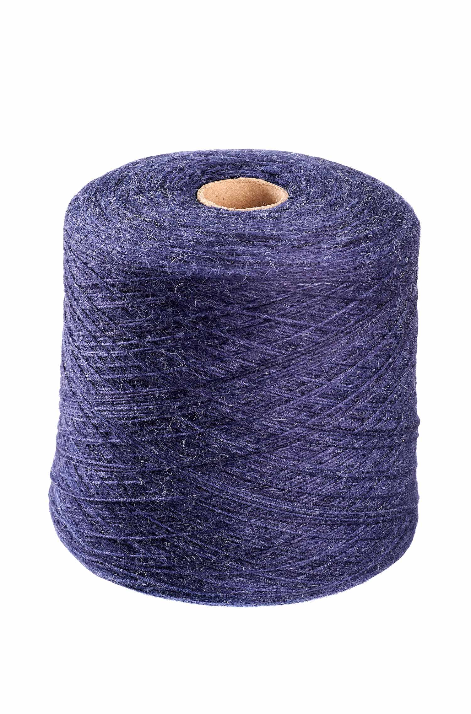 Alpaka Sockengarn MULTICOLOR | 1kg Kone-dunkelblau melange