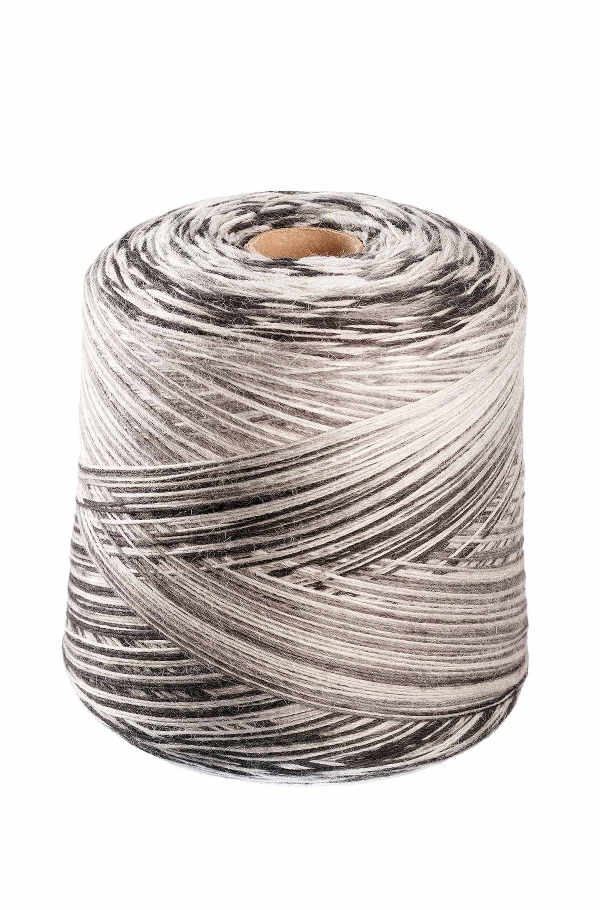 Alpaka Sockengarn MULTICOLOR | 1kg Kone-grautöne