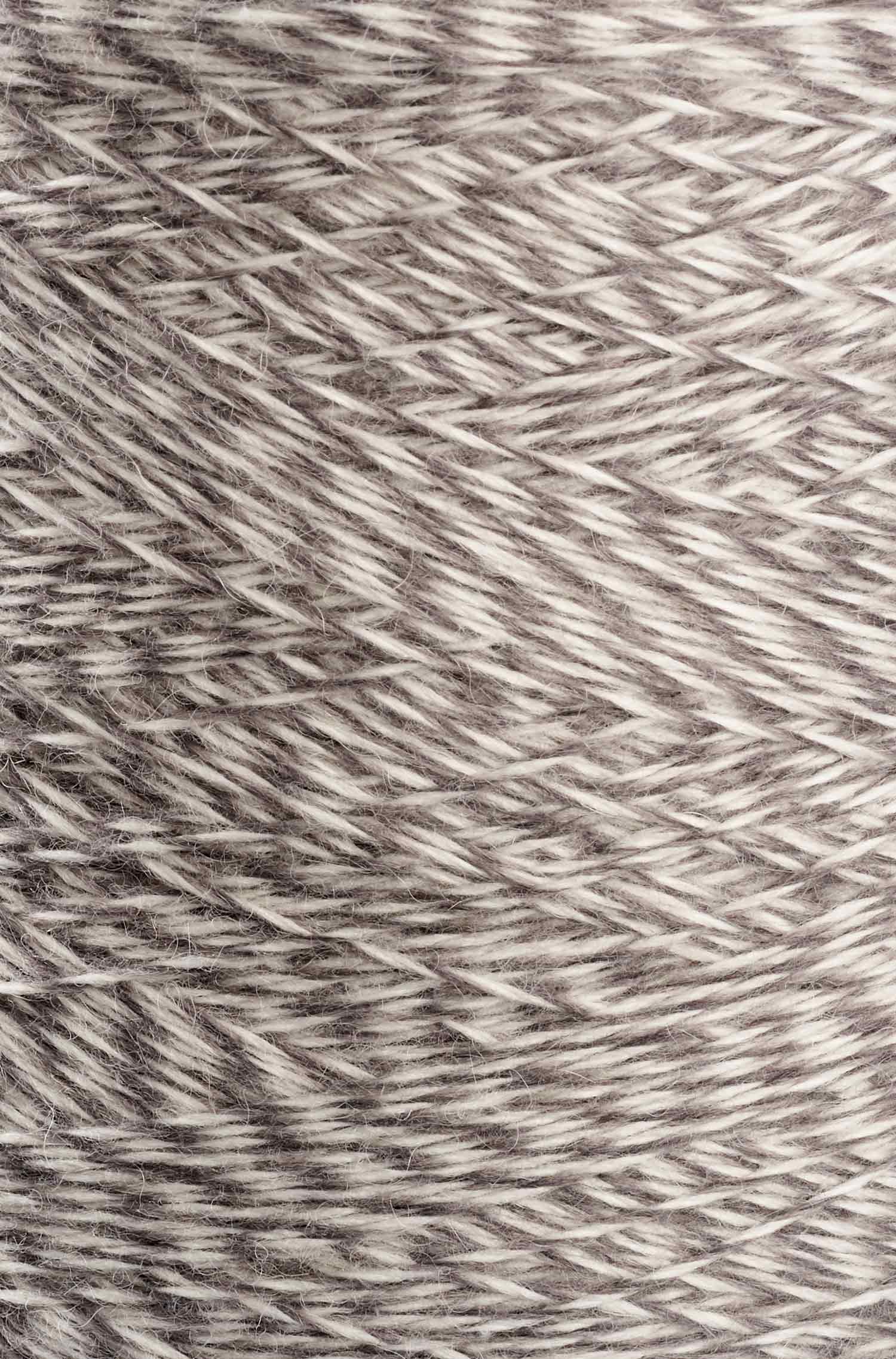 Alpaka Sockengarn MULTICOLOR | 1kg Kone-grau meliert