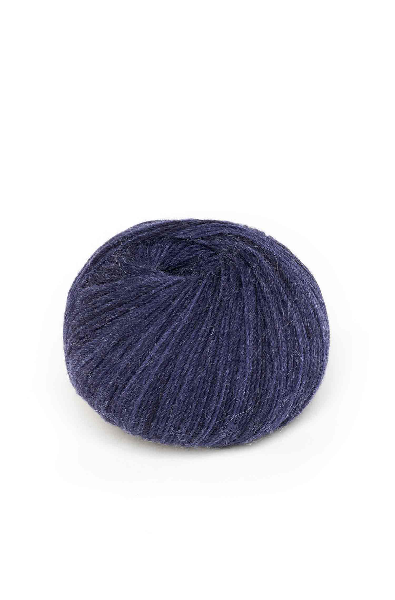 Alpaka Sockengarn MULTICOLOR | 50g-dunkelblau melange