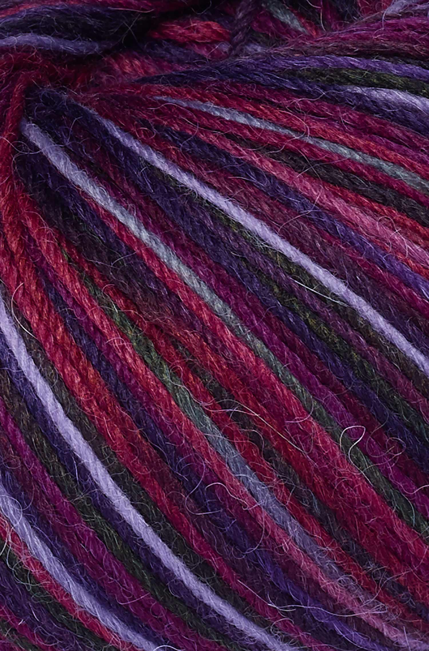 Alpaka Sockengarn MULTICOLOR | 5×50g-violett/lila