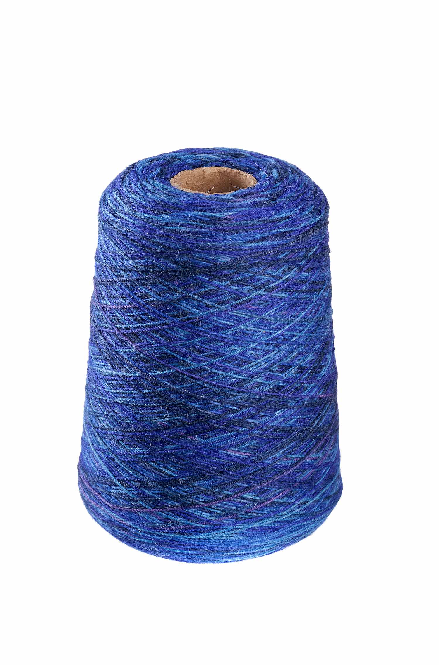 Alpaka Sockengarn HARMONY | 525g Kone-royal/aqua