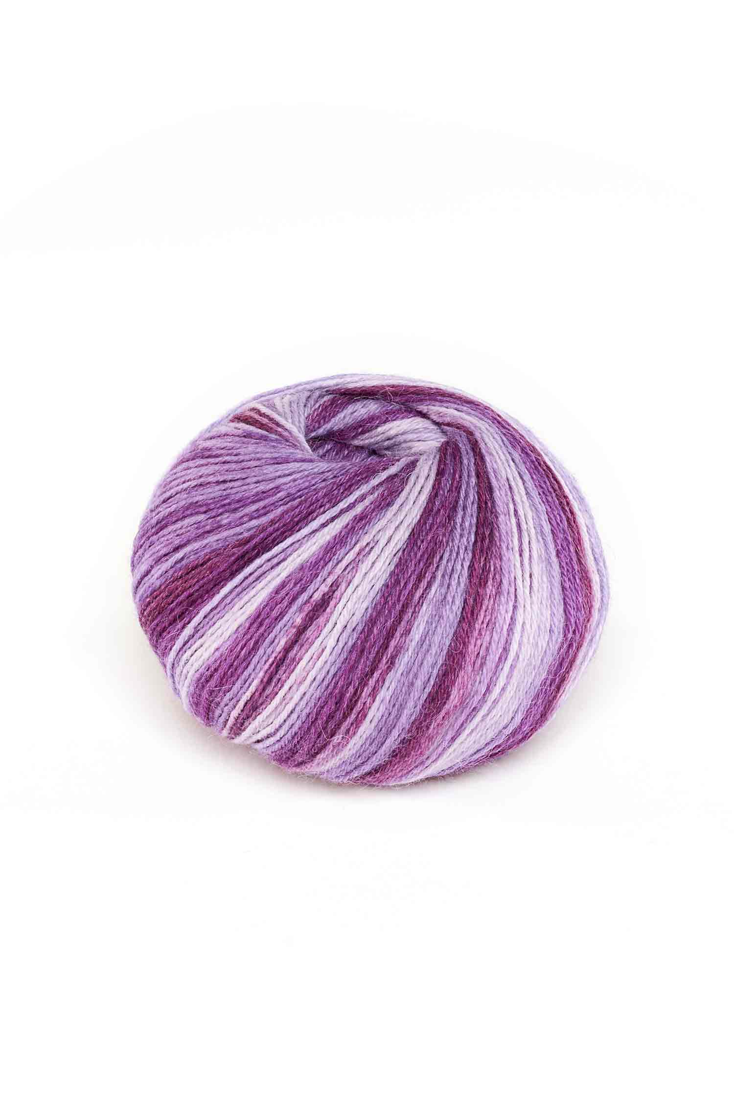Alpaka Sockengarn HARMONY | 5×50g-flieder/violett