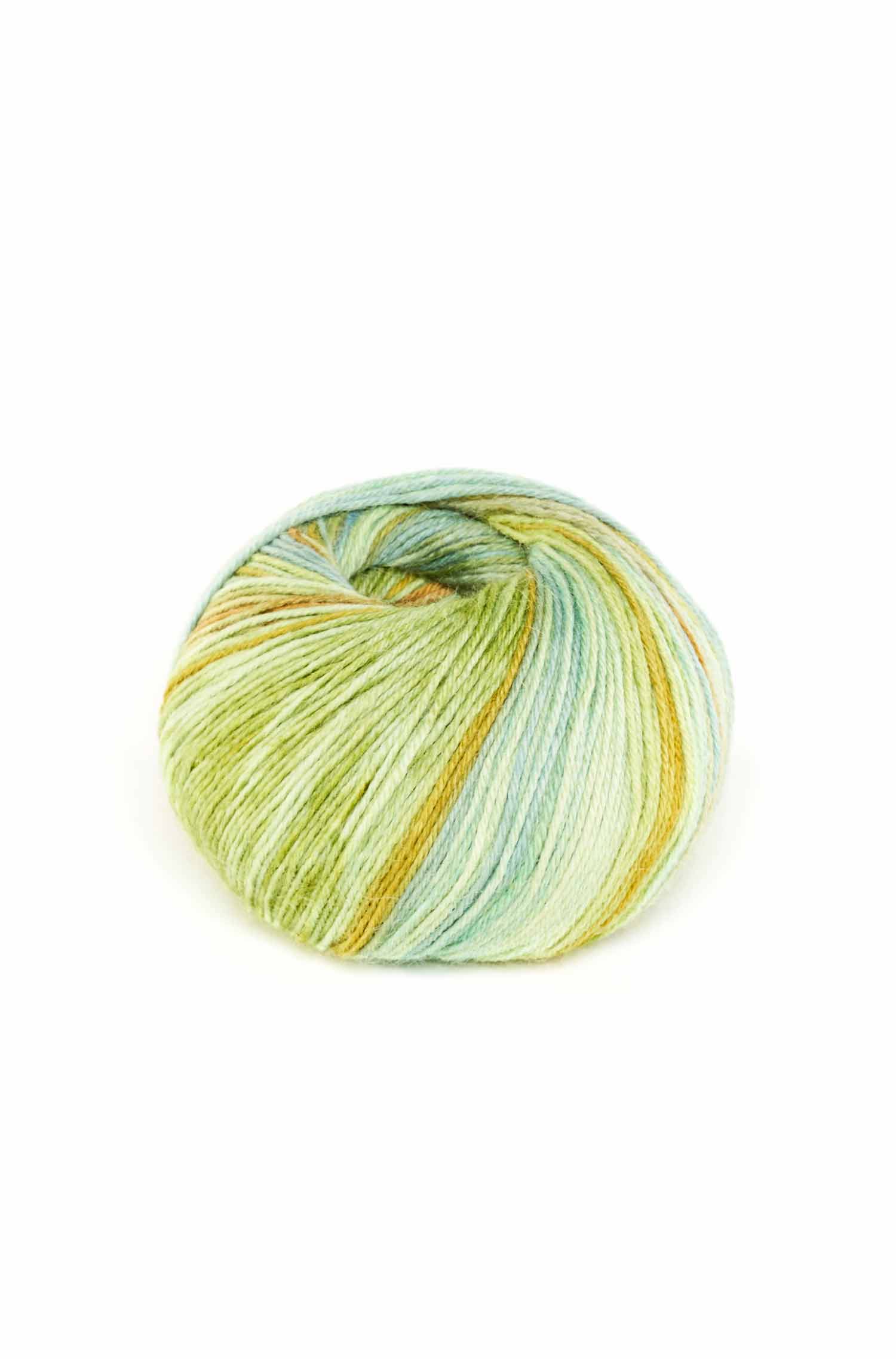 Alpaka Sockengarn HARMONY | 5×50g-grün/mint