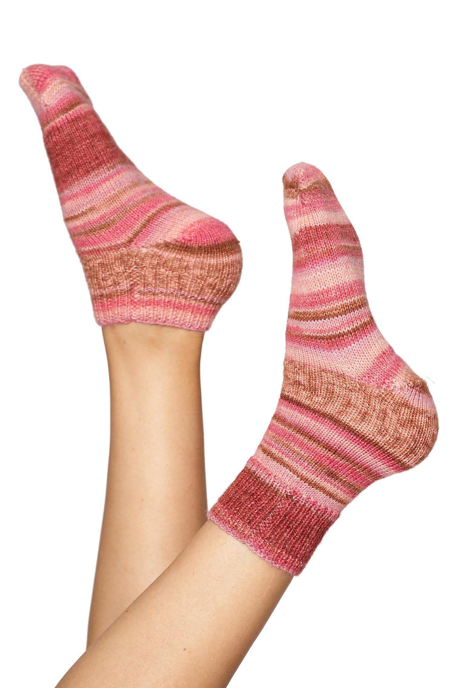 Alpaka Sockengarn HARMONY | 5×50g-rosa/koralle