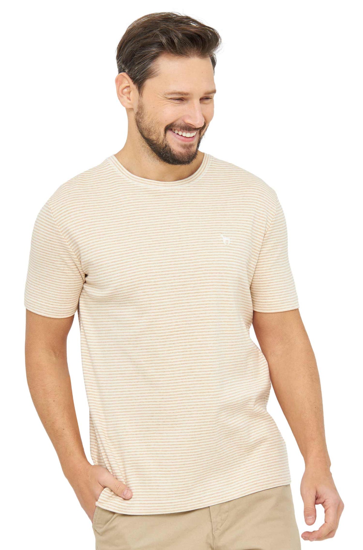 T-Shirt NATIVO-elfenbein/beige