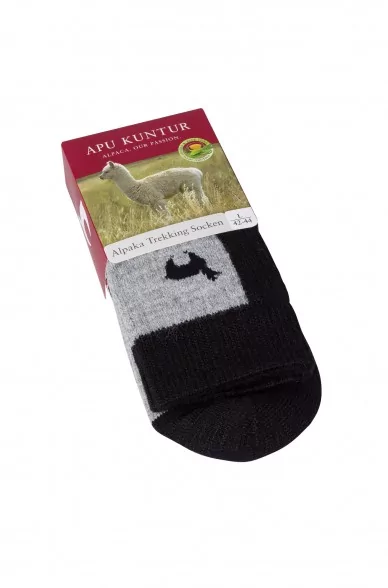 Alpaka Socken TREKKING aus Alpaka-Wolle-Mix