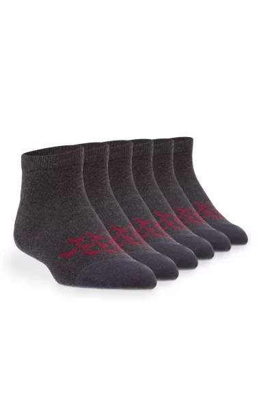 Alpaca socks ANTI SLIP short 6 pack with 52% alpaca & 35% wool