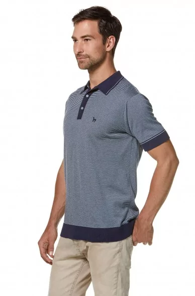 Polo Shirt DIEGO aus 90% Bio Baumwolle & 10% Royal-Alpaka