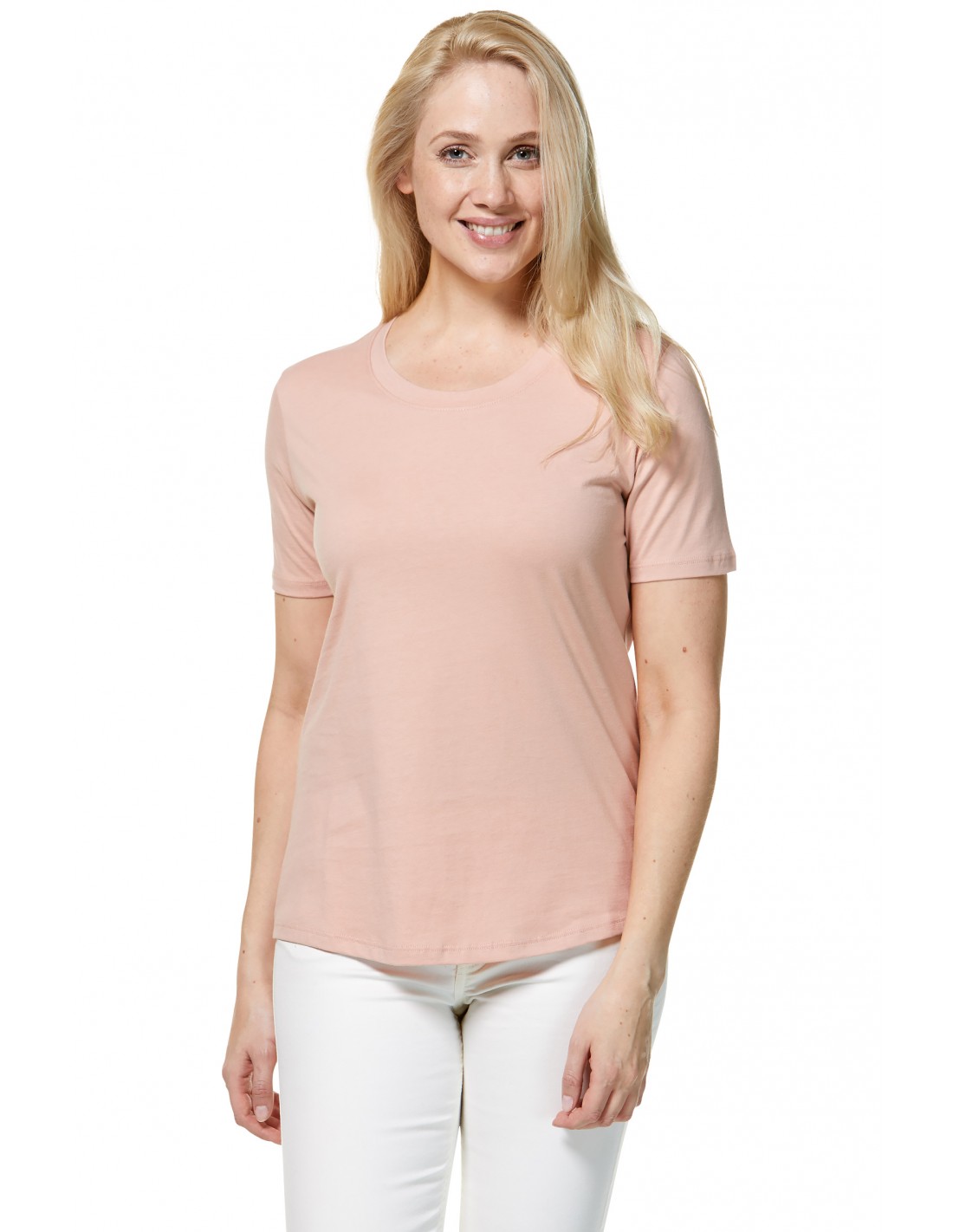 Organic Pima cotton short sleeve T-shirt for women