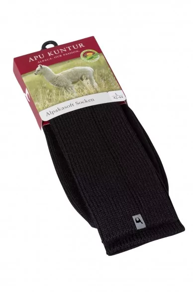 Alpaka Socken SOFT aus Alpaka-Wolle-Mix