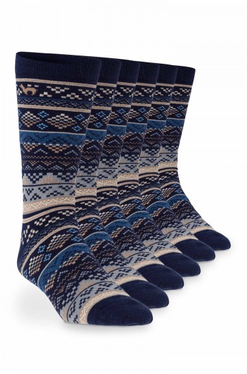 Alpaka Socken INKA 6er Pack aus 70% Baby Alpaka & 25% Pima Baumwolle_35377 2