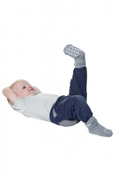 Alpaka Socken Kinder ABS (Gr. 30-35) aus 50% Baby Alpaka