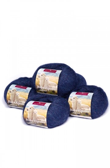 Alpaka Wolle REGULAR | 50g | 5er Pack | 100% Baby Alpaka | 32+ Farben_31249 2