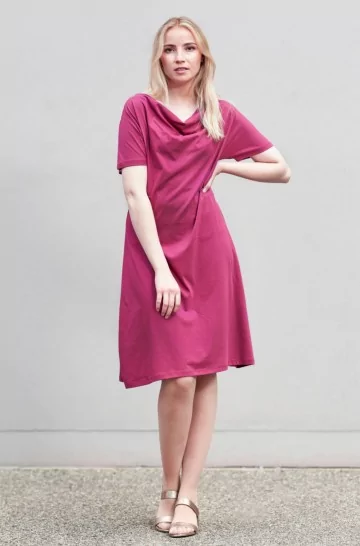 Jersey-Kleid LARA aus 100 Pima Bio Baumwolle 2