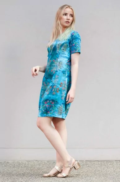 Sommerkleid SIENNA  aus 100% Bio-Pima-Baumwolle