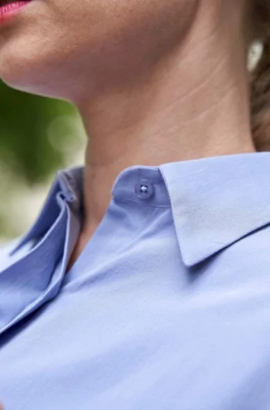 Blusenhemd AMELIE aus 100% Pima-Bio-Baumwolle