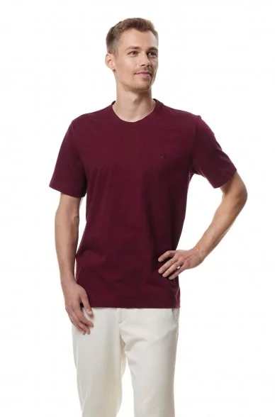 T-Shirt Rundhals aus 90% Bio-Baumwolle & 10% Royal Alpaka