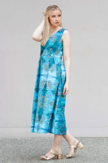 Kleid ARABELLA aus 100% Bio-Pima-Baumwolle 2