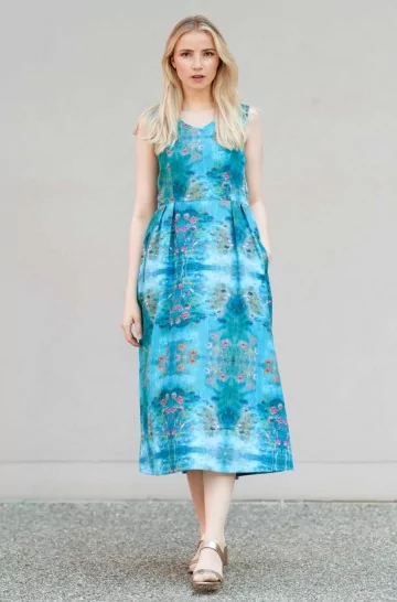 Kleid ARABELLA aus 100% Bio-Pima-Baumwolle