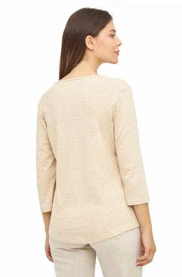 Damen Shirt NATIVO mit 3/4 Arm aus Nativo- und Pima-Baumwolle 2