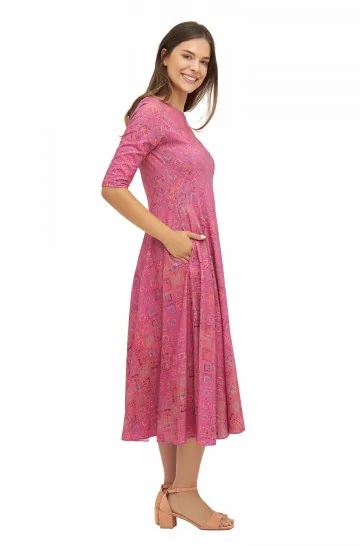 Kleid SALMA aus 100% Bio-Pima-Baumwolle 2