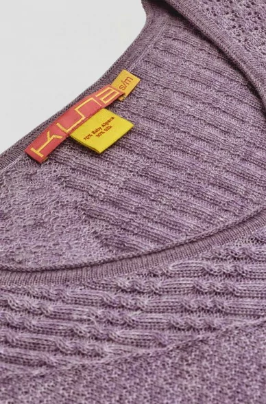 Alpaka Sweater VIVA aus Alpaka-Seide-Mix