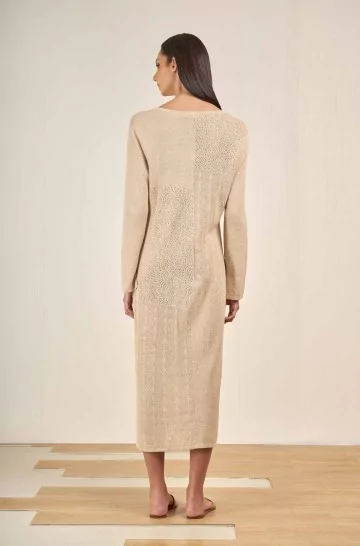 Kleid VISPERA aus Baumwolle & Leinen 2