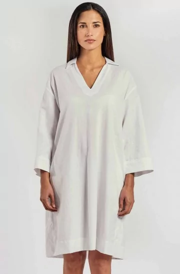 Kleid VIETNAM aus Baumwolle & Leinen