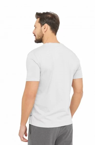 Herren T-Shirt RASSI mit Alpaka-Motiv aus 100% Bio-Pima-Baumwolle