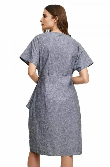 Kleid WRAPPED aus Leinen & Baumwolle 2