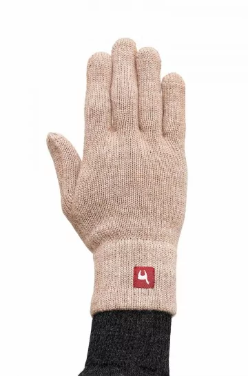 Alpaka Fingerhandschuhe UNI aus 100% Baby Alpaka