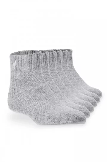 Alpaga WOHLFUHL (BIEN-ÊTRE) Lot de 6 chaussettes en laine d'alpaga mélangée
