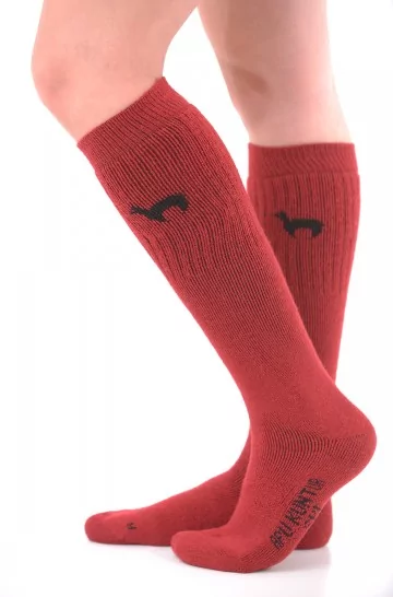 Alpaca Ski Knee Socks by APU KUNTUR