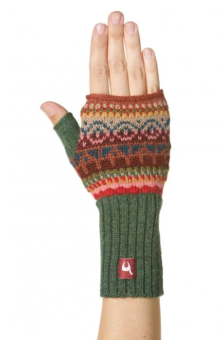 Alpaka Fingerlose Handschuhe LUNA aus 100% Baby Alpaka_32819
